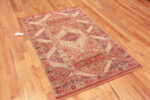 Whole View of Antique Turkish Ghiordes Geometric Rug 72838 by Nazmiyal Antique Rugs