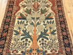 Prayer Design Tree Of Life Antique Persian Sarouk Farahan Rug Detail Prayer Design Tree Of Life Antique Persian Sarouk Farahan Rug Detail 72857 by Nazmiyal Antique Rugs
