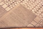 Back of Large Geometric Contemporary Design Central Asian Rug 11767 by Nazmiyal Antique Rugs