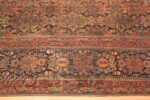 Border Of Antique Persian Mohtashem Kashan Area Rug 72480 by Nazmiyal Antique Rugs