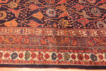Border of Large Antique Persian Garous Bidjar Rug 72868 by Nazmiyal Antique Rugs