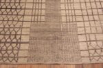 Border of Large Geometric Contemporary Design Central Asian Rug 11767 by Nazmiyal Antique Rugs