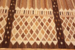 Border of Mid-Century Modern Swedish Design Kilim Area Rug 72850 by Nazmiyal Antique Rugs