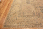 Corner of Antique Oversized Garden Design Persian Tabriz Rug 72085 by Nazmiyal Antique Rugs