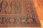 Corner Of Antique Persian Mohtashem Kashan Area Rug 72480 by Nazmiyal Antique Rugs