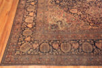 Corner Of Central Medallion Antique Persian Mohtashem Kashan Rug 72453 by Nazmiyal Antique Rugs