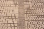 Detail of Large Geometric Contemporary Design Central Asian Rug 11767 by Nazmiyal Antique Rugs