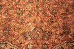 Details of Antique Persian Tabriz Floral Area Rug 72233 by Nazmiyal Antique Rugs