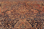 Details Of Central Medallion Antique Persian Mohtashem Kashan Rug 72453 by Nazmiyal Antique Rugs