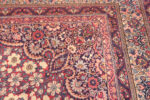 Details of Prayer Design Antique Persian Kerman Floral Rug 72869 by Nazmiyal Antique Rugs