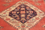 Medallion of Large Antique Persian Serapi Rug 72870 by Nazmiyal Antique Rugs