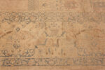 Motifs of Antique Oversized Garden Design Persian Tabriz Rug 72085 by Nazmiyal Antique Rugs