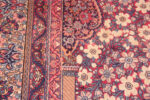 Texture of Prayer Design Antique Persian Kerman Floral Rug 72869 by Nazmiyal Antique Rugs
