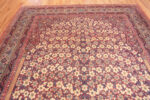 Top of Prayer Design Antique Persian Kerman Floral Rug 72869 by Nazmiyal Antique Rugs