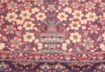 Vase of Prayer Design Antique Persian Kerman Floral Rug 72869 by Nazmiyal Antique Rugs