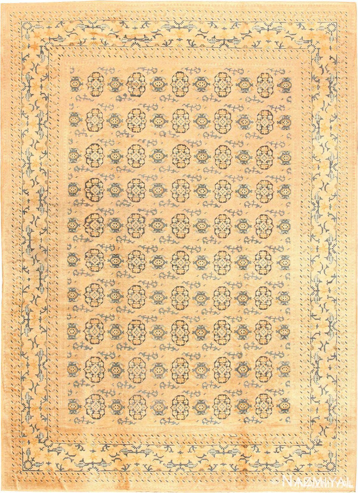 Antique Room Size Khotan Rug 72407 by Nazmiyal Antique Rugs