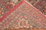Weave of Antique Persian Tehran Rug 71383 by Nazmiyal Antique Rugs