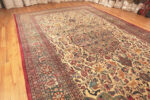 Whole View of Antique Persian Tehran Rug 71383 by Nazmiyal Antique Rugs