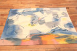 Whole View of Artistic Vintage French Tapestry by Lars Gynning 72802 by Nazmiyal Antique Rugs