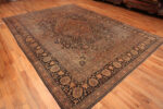 Whole View Of Central Medallion Antique Persian Mohtashem Kashan Rug 72453 by Nazmiyal Antique Rugs