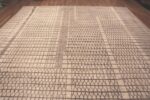 Whole View of Large Geometric Contemporary Design Central Asian Rug 11767 by Nazmiyal Antique Rugs