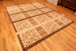 Whole View of Mid-Century Modern Swedish Design Kilim Area Rug 72850 by Nazmiyal Antique Rugs
