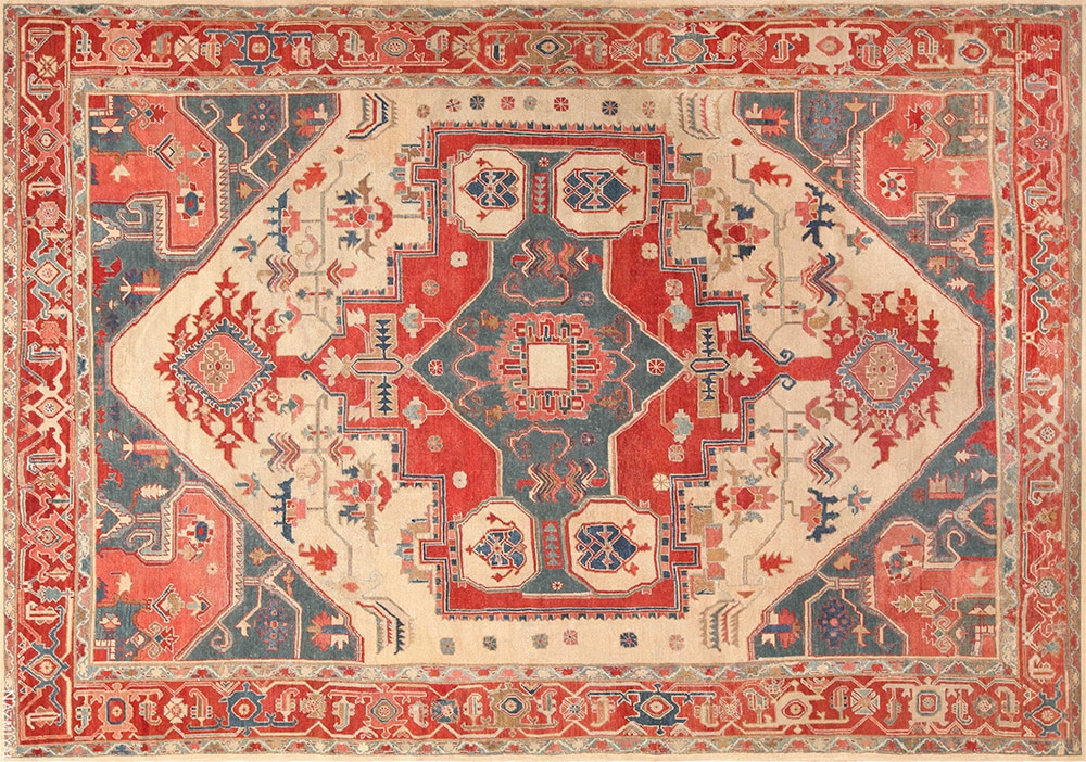 19th Century Persian Serapi Rug 19th Century Persian Serapi Rug #72002