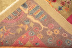 Back of Antique Chinese Art Deco Room Size Rug 72885 by Nazmiyal Antique Rugs
