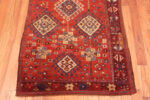 Bottom Of Tribal Antique Central Anatolian Runner Rug 72598 by Nazmiyal Antique Rugs