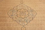 Center of Antique Floral Haji Jalili Persian Tabriz 72693 by Nazmiyal Antique Rugs