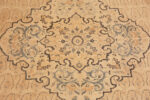 Close Up of Antique Floral Haji Jalili Persian Tabriz 72693 by Nazmiyal Antique Rugs