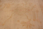Close Up of Antique Geometric Turkish Oushak Rug 72847 by Nazmiyal Antique Rugs