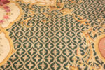 Close Up of Oversized Antique Spanish Savonnerie Rug 72914 by Nazmiyal Antique Rugs