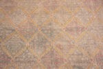 Close Up of Vintage Diamond Floral Persian Kerman 72837 by Nazmiyal Antique Rugs