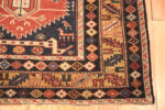 Corner Of Antique Caucasian Shirvan Rug 72029 by Nazmiyal Antique Rugs