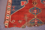 Corner Of Antique Central Anatolian Karapinar Rug Fragment 72606 by Nazmiyal Antique Rugs