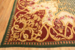 Corner of Oversized Antique Spanish Savonnerie Rug 72914 by Nazmiyal Antique Rugs