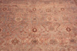 Details of Antique Blue Hue Persian Sultanabad Geometric 72895 by Nazmiyal Antique Rugs