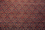 Details of Fine Small Antique Blue Persian Herati Design Senneh Rug 72452 by Nazmiyal Antique Rugs