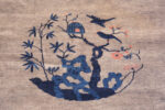 Medallion of Antique Chinese Art Deco Central Medallion Area Rug 72888 by Nazmiyal Antique Rugs
