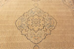 Medallion of Antique Floral Haji Jalili Persian Tabriz 72693 by Nazmiyal Antique Rugs