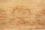 Motif of Large Floral Antique French Savonnerie Carpet 49848 by Nazmiyal Antique Rugs