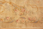 Side of Large Floral Antique French Savonnerie Carpet 49848 by Nazmiyal Antique Rugs