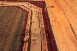 Side of Small Beautiful Antique American Hooked Rug 2698 by Nazmiyal Antique Rugs
