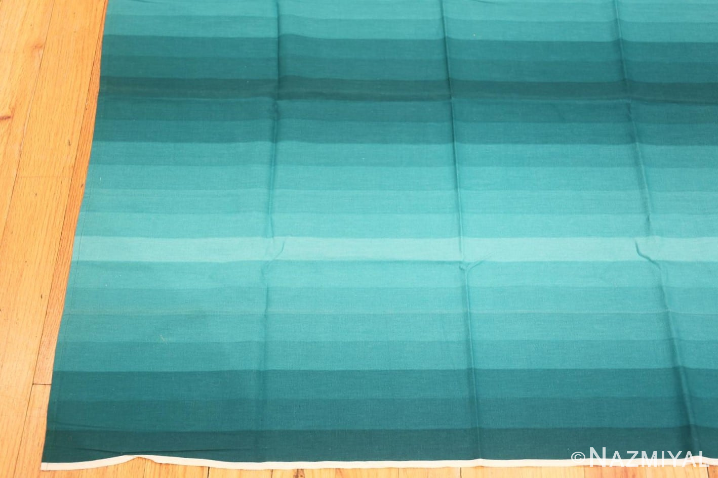 Corner of Vintage Scandinavian Verner Panton Gradient Textile 47830 by Nazmiyal Antique Rugs