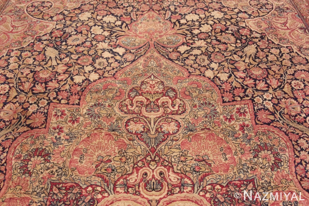 Huge Antique Persian Kerman Rug 72499 Nazmiyal Antique Rugs