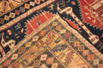 Weave Of Antique Caucasian Shirvan Rug 72029 by Nazmiyal Antique Rugs