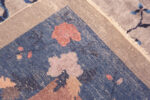 Weave of Antique Chinese Art Deco Central Medallion Area Rug 72888 by Nazmiyal Antique Rugs