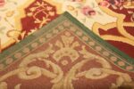 Weave of Oversized Antique Spanish Savonnerie Rug 72914 by Nazmiyal Antique Rugs