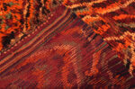 Weave of Primitive Vintage Moroccan Rug 70563 by Nazmiyal Antique Rugs